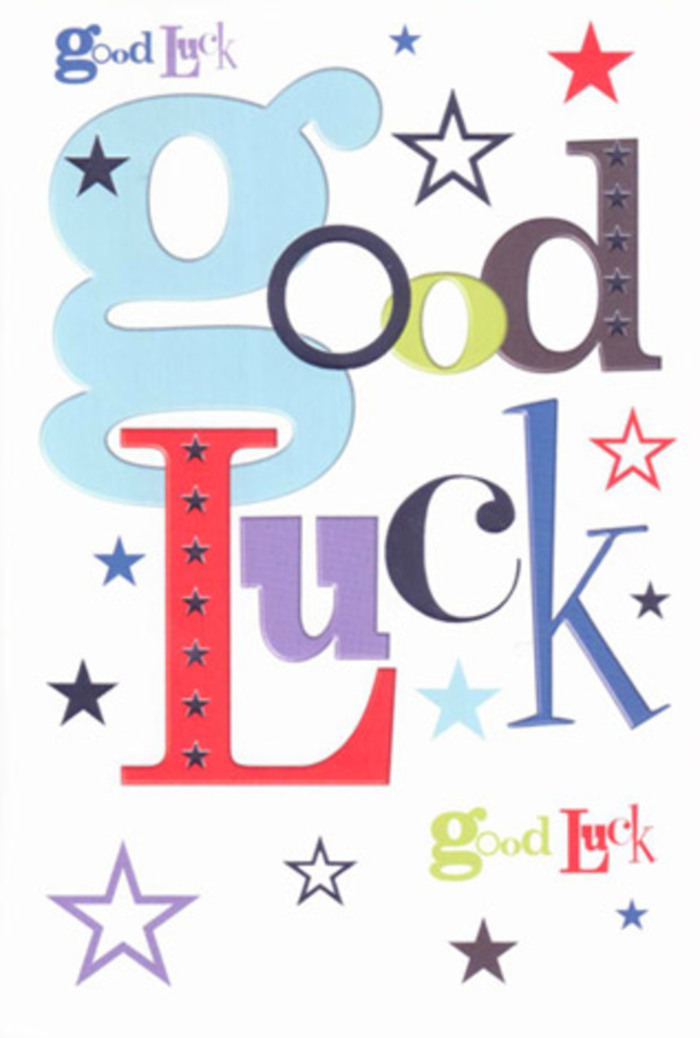 There's a distinct exuberance in this good luck card-a visual symphony of colours and cascading stars, reminiscent of the festive vibrance found along Oxford's Broad Street during celebrations. The typography leaps and twirls, each letter a different hue-wide strokes in sky blue, sleek scripts in midnight black, and bursts of scarlet red-all interwoven with lively moss and deep violet accents. Whimsical stars, dotting the surface, recall the hopeful energy of a star-studded sky over University Parks. The generous white space around each element lends a feeling of freshness, like the clean morning air drifting through Botley or Headington. The card's texture is a tactile delight, a soft yet substantial stock that suggests the lasting nature of genuine encouragement. This card isn't merely decorative; it radiates the friendly optimism one feels when a friend stands beside you as you begin something new, echoing the supportive embrace of the Oxford community. Whether accompanying a hand-tied bouquet from Flowers Oxford or slipped into a satchel for luck on exam day, the card's artistry is a gentle reminder of hope and belief, crafted with the care and pride that defines local floristry here.